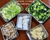 ショウガが香るイカとセロリのあっさり炒め作り方1写真