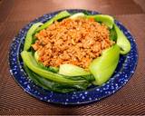 ご飯がススム！！甘辛 肉味噌 青梗菜⁂作り方7写真