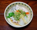豚しゃぶ、味ポン&エコ葱タレで美味作り方4写真
