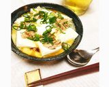 寒い冬♪簡単あったか豆腐☆ツナ☆卵☆ネギ作り方8写真