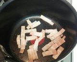 お弁当にも♪オクラとベーコンの卵炒め作り方1写真