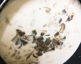 ポルチーニと舞茸のチーズミルクリゾット☆作り方9写真