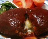 ゴーヤで照り焼きハンバーグ作り方10写真