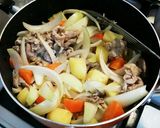我が家の肉じゃが作り方4写真