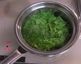 減塩 春菊のごまあえ作り方2写真