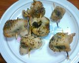 我が家のBBQ 定番の焼き鶏皮餃子作り方2写真
