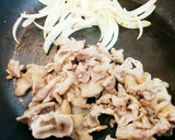 ご飯がススムよ！あごだし&マヨの豚肉炒め作り方3写真