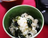 ３ステップ簡単♪豆腐とわかめでナムル風作り方4写真