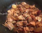 鶏肉とさつま芋のマーマレード煮作り方4写真