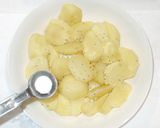 カレーポテトサラダ♪レンジで簡単♪玉ねぎ作り方4写真