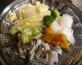 キーマカレーde温野菜サラダ作り方2写真