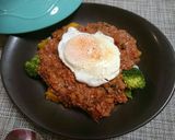 キーマカレーde温野菜サラダ作り方4写真