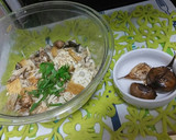 ❤あご出汁で厚揚げ＆きのこゴマ和え❤作り方2写真