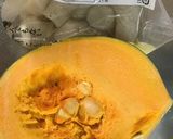 こんにゃくと南瓜の煮物作り方1写真
