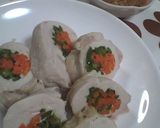 レンジ de 蒸し鶏 ～香味だれ添え～作り方8写真