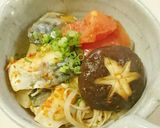 トマトとキムチと塩鯖の簡単蒸し鍋作り方6写真