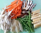 ダシダでおからの炒り煮作り方1写真