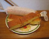 HMでバーケーキ♪withイチゴジャム作り方9写真
