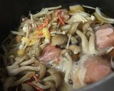 単純な親子丼作り方1写真