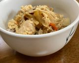 単純な親子丼作り方4写真