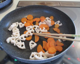 れんこん☆にんじん☆のきんぴら風作り方3写真