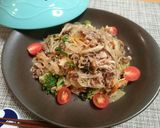 牛肉チャプチェの温野菜サラダ作り方7写真