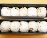 シュガーバター★レーズンくるみちぎりパン作り方11写真