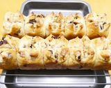 シュガーバター★レーズンくるみちぎりパン作り方17写真