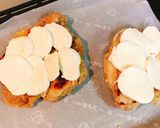 CHIZZA風☆鶏もも唐揚げの生ハムピザ作り方6写真