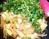 糖質制限☆春菊と厚揚げの常備菜作り方5写真