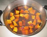 かぼちゃとレッドキドニーのいとこ煮風作り方4写真