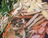 簡単☆あごだし具沢山焼うどん☆お弁当にも作り方1写真