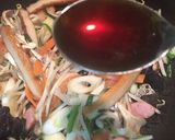簡単☆あごだし具沢山焼うどん☆お弁当にも作り方2写真