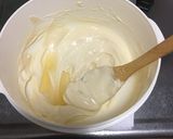 黒ごまのレアチーズケーキ作り方4写真