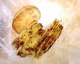アンチョビバターズッキーニの蓮根ピザ作り方6写真
