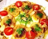 アンチョビバターズッキーニの蓮根ピザ作り方11写真