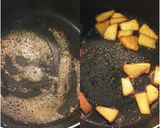 キャラメルりんごの温カフェオレグラノーラ作り方3写真
