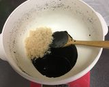 黒ごまのパンケーキ作り方1写真