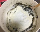 黒ごまのパンケーキ作り方3写真