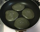 黒ごまのパンケーキ作り方6写真