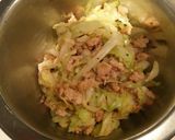 ダシダで美味しいキャベツと豚のとんぺい風作り方4写真