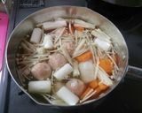 冷蔵庫にあるもので！和風スープ作り方3写真