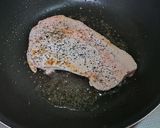 簡単トンテキ ネギ塩こんぶ作り方2写真