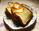 HBで。麦茶入り食パン☆作り方3写真