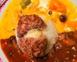 かける派＊夢のシチュー＆カレーハンバーグ作り方27写真