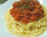 ミートソースパスタ❁作り方7写真