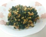 人参の葉と胡桃のふりかけ作り方6写真