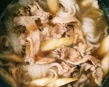 豚肉とごぼうのシンプルな煮物。作り方5写真