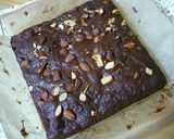 簡単　チョコバナナブラウニー　作り方8写真