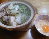 一人鍋で鶏すき鍋作り方6写真